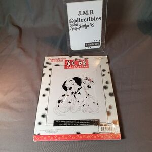 Disney 101 Dalmatians PUPPY LOVE 31006 Counted Cross Stitch Kit New Sealed